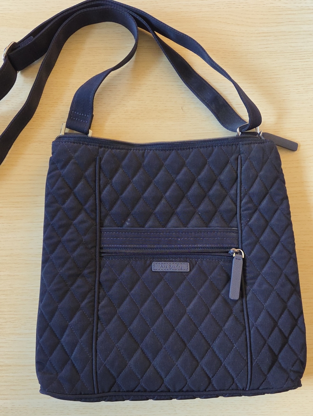 Very Bradley Navy Crossbody Bag